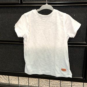 7 FOR ALL MAN KIND OMBRÉ COLOR GRADIENT SHORT SLEEVE T-SHIRT